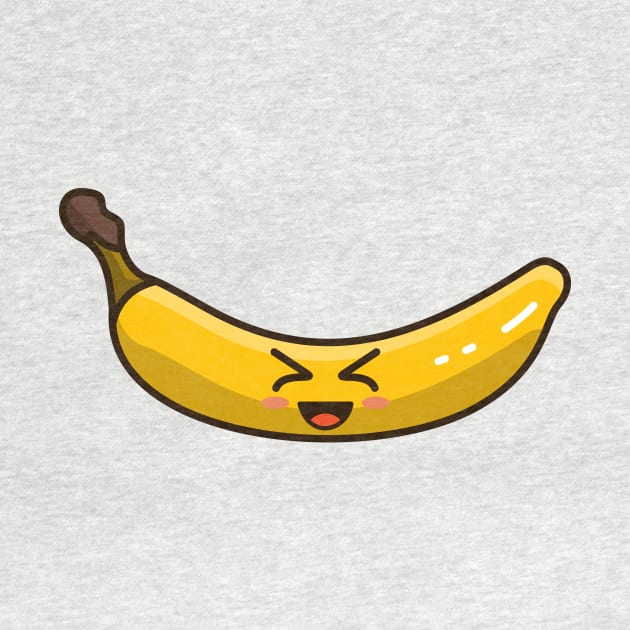 smile haha react banana by Rizkydwi